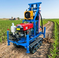 Foreuse hydraulique portable pour puits d'eau, machine de forage de puits pour l'irrigation agricole et les projets d'eau rurale