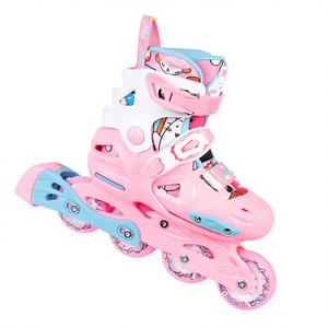 Patines en Línea Profesionales de 4 Ruedas para Niños, Equipo de Protección de Alta Calidad para Exteriores, Talla Ajustable para Niños - Product Image 3