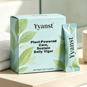 Café Herbal Vigor con Ingredientes Naturales, Fórmula Diaria Vital, 10g*10 Sobres, Bebida Energética Instantánea para el Bienestar - Product Image 6