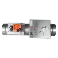 Vanne de régulation de débit d'air constante ronde pour conduits de ventilation HVAC Royal Air, unité CAV, amortisseur de volume d'air pour projets de climatisation