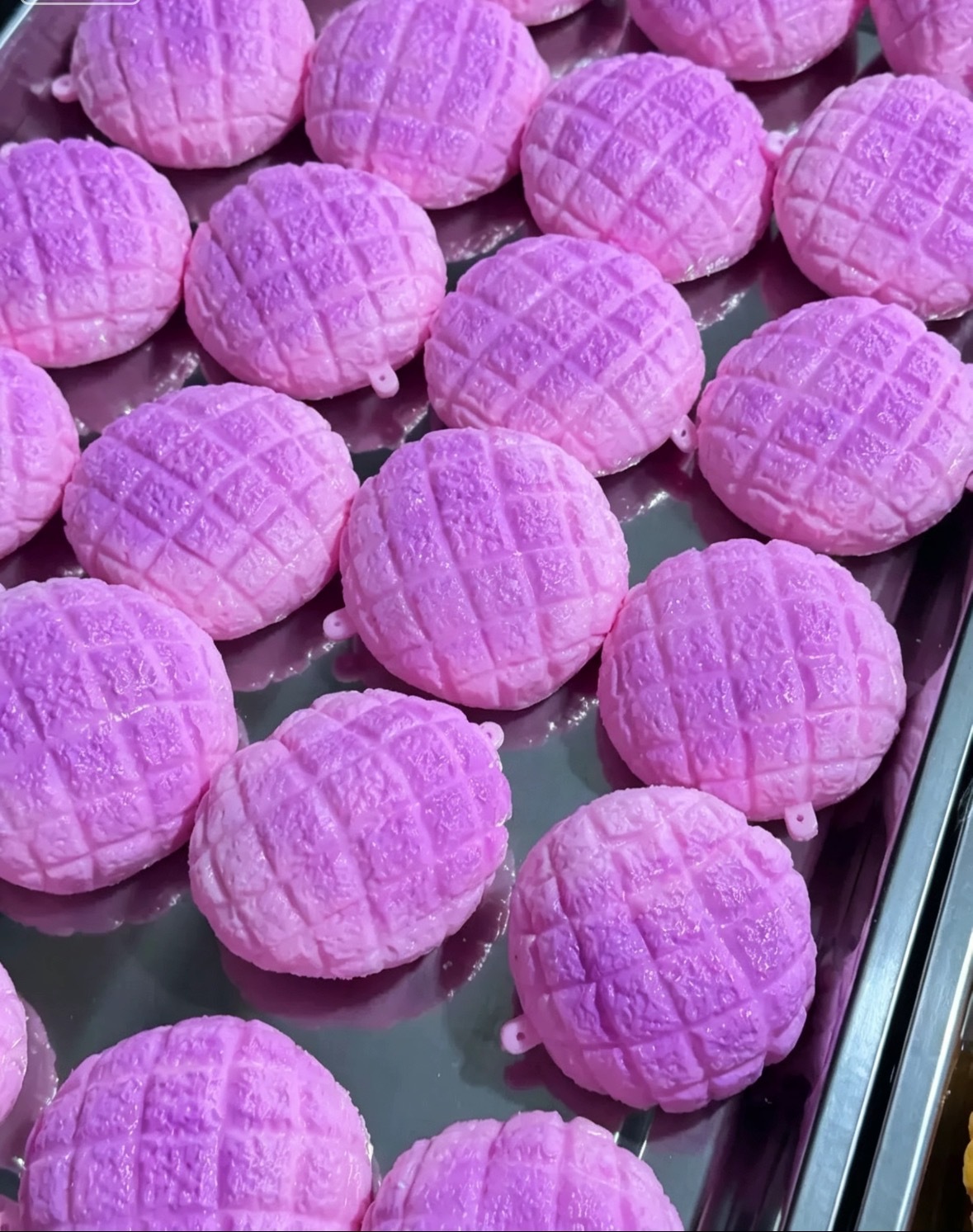 Building Block Pineapple Bun Powder