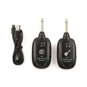Transmissor e receptor de captador de guitarra acústica com sistema sem fio Sound A8 Original