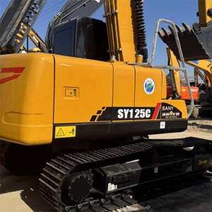 รถขุดไฮดรอลิกแบบตีนตะขาบยี่ห้อซานี่ SY125C มือสองคุณภาพสูง ขนาด 12.5 ตัน ราคาถูก เหมาะสำหรับงานขุด - Product Image 6