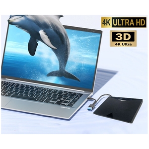 Grabadora <span class=keywords><strong>de</strong></span> <span class=keywords><strong>Blu</strong></span>-<span class=keywords><strong>Ray</strong></span> 4K Externa y <span class=keywords><strong>Lector</strong></span> <span class=keywords><strong>de</strong></span> Tarjetas, USB 3.0 con <span class=keywords><strong>Lector</strong></span> <span class=keywords><strong>de</strong></span> Tarjetas TPEC Compatible con 3D, Apta <span class=keywords><strong>para</strong></span> Portátiles y Computadoras <span class=keywords><strong>de</strong></span> Escritorio - Product Image 3