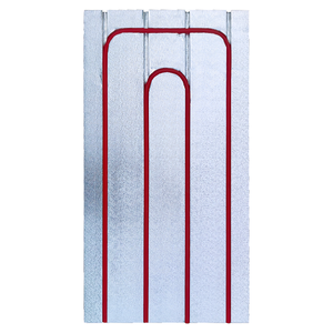 Panneau de chauffage par le sol moderne et écologique 1200x600mm, épaisseur 30MM, <span class=keywords><strong>isolation</strong></span> en mousse XPS gaufrée avec feuille d'aluminium pour appartement - Product Image 3