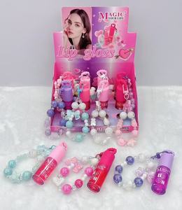 Thời trang 18 PC nhỏ gọn và dễ thương son bóng với DIY Keychain nuôi dưỡng dưỡng dưỡng ẩm cao sắc tố chất lỏng son bóng làm Kit - Product Image 2