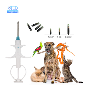 Micro-<span class=keywords><strong>puce</strong></span> d'identification pour animaux de compagnie 134,2 kHz FDX-B certifiée Icar, micro-<span class=keywords><strong>puce</strong></span> de petite taille pour chiens, chats et petits animaux - Product Image 5