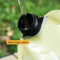 Sac à eau réutilisable sans BPA de 8 L, bouteille d'eau pliable en plastique de qualité alimentaire pour le camping, la randonnée et les voyages