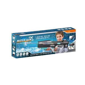 Nouveau produit 2025 : Pistolet à eau électrique à absorption automatique, lumières, pulvérisation haute pression – Jouet aquatique d'été pour enfants et adultes - Product Image 5