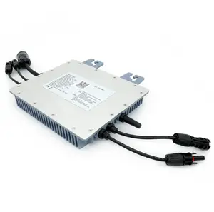  メーカー600W 700W 800W MPPT On-Grid Tie IP67 PV System off Grid Micro Inverter for Solar Panel and hua wei luna battery