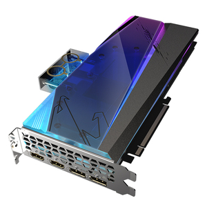 Carte graphique de jeu à refroidissement par eau Radeon 6900XT WATERFORCE WB 16G avec prise en charge de la mémoire GDDR6 et overclocking - Product Image 1