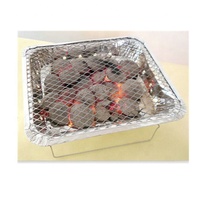 Gril instantané de BBQ de pique-nique de patio 1100G plateau jetable de gril de BBQ