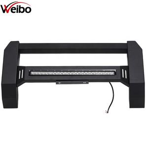 Accesorios para Camionetas Todoterreno 4X4, Barra Protectora de Parrilla Delantera Modular con Iluminación LED de Acero para Dodge Ram 1500 - Product Image 1