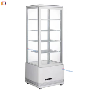 Support à gâteaux à trois niveaux Byron / présentoir à gâteaux debout / petit réfrigérateur à gâteaux pour restaurant, conservation des aliments frais - Product Image 4