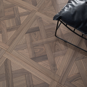 Parquet Versailles AVANTIMORA ISO9001 multicouche en noyer noir lisse, qualité AB, imperméable, 450 mm x 600 mm, pour projets de design d'intérieur - Product Image 3