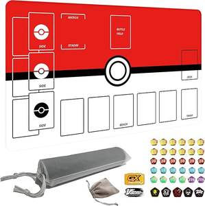 Tapis de jeu TCG personnalisé gratuit en usine 24X14 tapis de jeu TCG tapis de carte de jeu MTG Yugioh tapis de jeu Tcg en caoutchouc tapis de jeu de cartes à collectionner tapis OPCG - Product Image 2