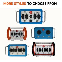 Télécommande proportionnelle personnalisée longue portée pour grues spéciales et exigences uniques avec joysticks croisés