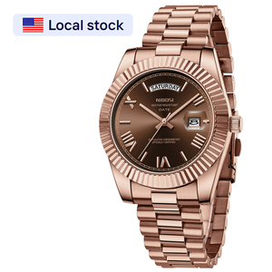 Disponibile <span class=keywords><strong>in</strong></span> Magazzino USA NIBOSI 2628 <span class=keywords><strong>Orologio</strong></span> da Polso Classico da <span class=keywords><strong>Uomo</strong></span> al Quarzo con Cinturino <span class=keywords><strong>in</strong></span> <span class=keywords><strong>Acciaio</strong></span> Inossidabile Massiccio Casual di Charme Impermeabile per Uso Quotidiano - Product Image 1