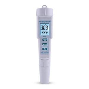 De Nieuwste Ultra-Lage Prijs 4 In 1 Waterkwaliteitstester Met Backlight <span class=keywords><strong>Ph</strong></span>/Tds/Ec/Temp Meter Voor Zwembaden, Drinkwater, Aquaria - Product Image 1