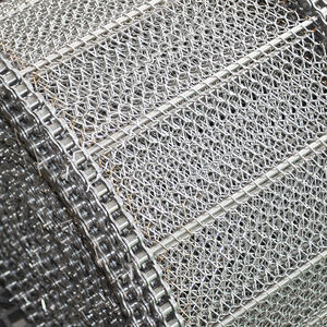 Custom Spiraal Gaas Ketting Roestvrij Staal Gaas Transportband Voor Transportmachine/Voedseloverdracht/Plantaardige Bakkerij Overdracht - Product Image 4