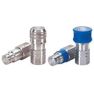 Acoplamientos Rápidos Hidráulicos Planos Serie Hansen FF 6.35-25.4 de Acero al Carbono, Tipo Roscado, Fabricados en Estados Unidos - Product Image 1