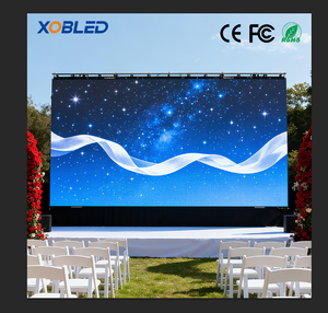 จอวิดีโอวอลล์ LED P2.6 P3.91 XOB สำหรับใช้งานกลางแจ้ง จอ LED ให้เช่าสำหรับการแสดงสด จอ LED กันน้ำสำหรับเวทีงานแต่งงาน ฉากหลัง - Product Image 4