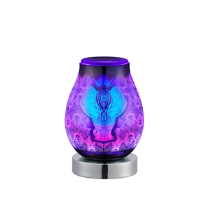 Công Tắc Đèn Thủy Tinh 3d Hình Voi Hàng Mới Về 2023 Phong Cách Bắn Pháo Hoa Với 7 Màu Sáp Ganesh Làm Nóng Tan Chảy Cho Bé Gái Và Phụ Nữ - Product Image 5