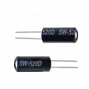 SW-520D Alta Sensibilidade Vibração Sensor M-etal Ball Angle Tilt Jitter Switch