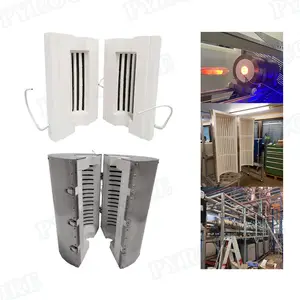 Original Manufacturer 1100~1800c Ceramic Fiber Furnace Chamber Heater With Metal Shell