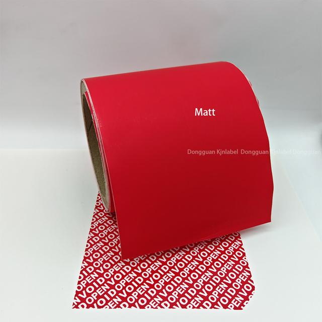 Void Sticker Label Open Void Anti-Counterfeit Label Oem Custom Printing Tamper-Evident Warranty Security Seal Label