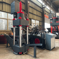 Presse compacteuse automatique pour déchets métalliques, copeaux d'aluminium, acier inoxydable, à vendre