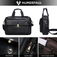 Maletines de Negocios de Cuero Genuino Personalizados al por Mayor, Maletines de Lujo para Hombre, para Portátil, para Viajes y Trabajo, Multifuncionales, Grandes