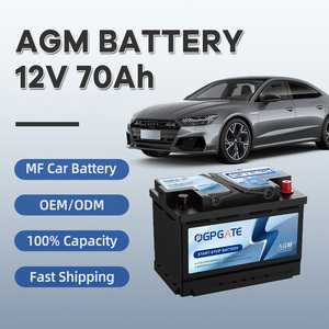 Batería de Plomo-Ácido Sellada AGM60 H5 de 12V 60AH, la Más Vendida, para Autos con Sistema Start-Stop, Apta para Autos Alemanes - Product Image 2