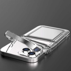 Custodia custodia per telefono trasparente con foto tascabile per <span class=keywords><strong>iPhone</strong></span> 15 <span class=keywords><strong>Pro</strong></span> 16 <span class=keywords><strong>Pro</strong></span> Max 14 <span class=keywords><strong>13</strong></span> 12 Mini portafoglio trasparente custodia per cellulare - Product Image 3