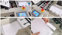 Machine automatique de numérotation et de perforation du papier pour les factures de feuilles de papier