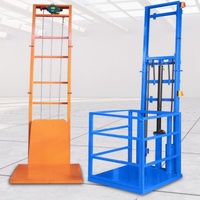 Plateforme élévatrice électrique compacte OEM anti-étranglement pour marchandises, hauteur de levage 3m, charge 500kg, télécommande électrique