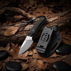 Cuchillo de Bolsillo BK Magician de Alta Calidad con Mango de Madera y Hoja de Acero Inoxidable, Personalizable OEM para Camping - Product Image 6