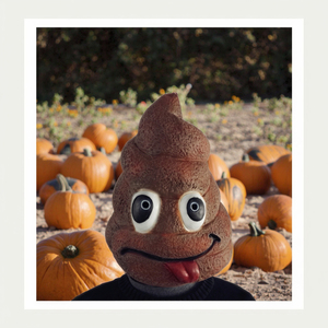 Máscara de látex de Halloween de cabeza de caca repugnante para cosplay, venta al por mayor, tamaño adulto, para fiestas, máscara personalizada de caca - Product Image 5