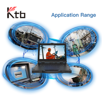KTB 14X A OEM/ODM 14 "AI PC DDR5 Windows 11 10 komputer Laptop industri Notebook portabel kasar IPC MIL-STD-810H UN3803