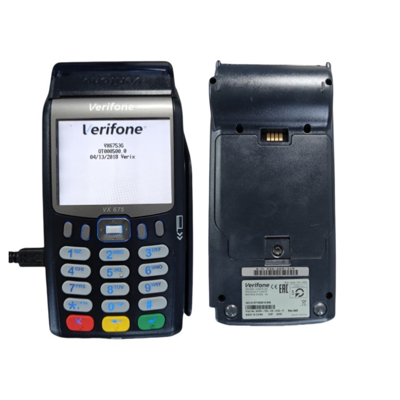 Verifone VX675 POS машина и запасные части новая б/у портативная аппаратная контактная панель оборудования