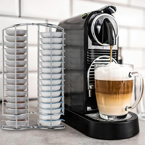 Soporte de Alambre Rústico de 2 Niveles Personalizado para Cápsulas de Café K-Cup, Organizador de Cápsulas para Cafetería - Product Image 2