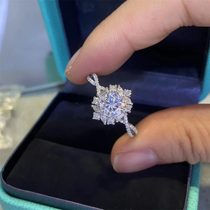 Anillo De Compromiso Michooyel - Plata 925 Con Circonita Cúbica De 10 Quilates, Diseño Elegante Para Mujer