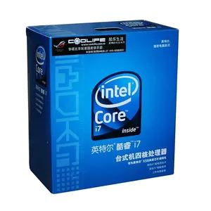 ปริมาณแกน i7-920หลักของ Intel: Quad Core/Eight CPU ความถี่หลัก: 2.66 GHz การใช้พลังงาน TDP: 130W