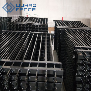 Mạ kẽm tạm thời ngoài trời hàng rào tấm 10ft an toàn cạnh Đường Sắt hàng rào với bài viết cho xây dựng hàng rào tùy chỉnh - Product Image 1