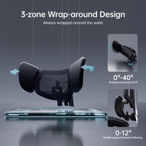 Silla de Oficina/Gaming Ergonómica Moderna <span class=keywords><strong>Hbada</strong></span> E3 Ultra+ Structure Master Mesh 100% Original con Reposapiés - Product Image 3