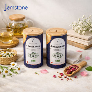 Fournisseur de tubes cylindriques en carton écologiques de qualité alimentaire pour le thé, avec joint hermétique, emballage en tube de papier kraft pour grains de café - Product Image 1