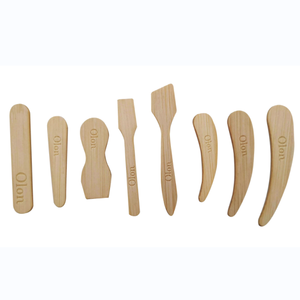 Jumlah pesanan minimum rendah gabungan ukuran stik spatula kayu sekali pakai untuk Salon kecantikan - Product Image 3