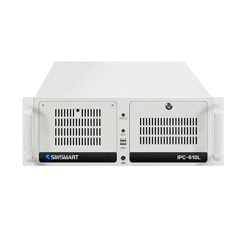 Sinsmart suporte industrial computador, 10usb 4u rackmount desktop computador 10th i3/i5/i7