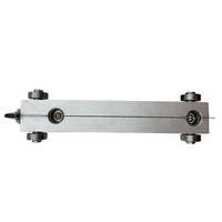 Ensemble d'outils de construction pour revêtements de sol sportifs en PVC commercial XDF, roue de rainurage bidirectionnelle manuelle, coupe-joint en forme de U 1