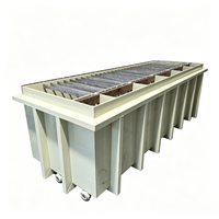 Machine d'électrolyse à diaphragme haute performance avec membrane sélective pour le raffinage de l'Or, de l'Argent et du Cuivre, et la récupération de métaux précieux de haute pureté